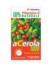 ACEROLA 1000 MASTICABILE ARKOCAPSULE - VITAMINA C NATURALE - 30 COMPRESSE