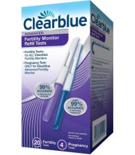 CLEARBLUE® TEST OVULAZIONE 20 TEST DI FERTILITA’ E 4 TEST DI GRAVIDANZA