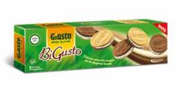 GIUSTO SENZA GLUTINE - BIGUSTO BISCOTTI RIPIENI - 130 G