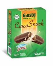 GIUSTO SENZA GLUTINE - CIOCOSNACK CON CIOCCOLATO AL LATTE - 125 G