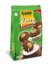 GIUSTO SENZA GLUTINE - FIORI FROLLINI CON CACAO - 200 G