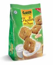 GIUSTO SENZA GLUTINE - FROLLINI CON YOGURT - 300 G