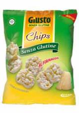 GIUSTO® SENZA GLUTINE CHIPS AL FORMAGGIO 30 G