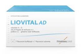 LIOVITAL AD INTEGRATORE ALIMENTARE DI VITAMINE A E D PER LE DIFESE IMMUNITARIE - 7 FIALE