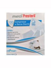 MEDIPRESTERIL® GARZA STERILE MONOUSO 10x10 CM 100 PEZZI