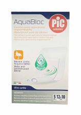 PIC SOLUTION AQUABLOC - CEROTTO POST OPERATORIO IMPERMEABILE - 5 PEZZI DA 12 x 10 CM