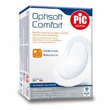 PIC SOLUTION OPTISOFT COMFORT - MEDICAZIONE OCULARE STERILE - 10 PEZZI DA 95 x 65 MM