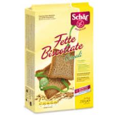 SCHAR SNACK - FETTE BISCOTTATE AI CEREALI SENZA GLUTINE - 3 x 83 G