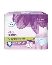 TENA® LADY PANTS DISCREET INCONTINENZA LEGGERA TAGLIA M 12 PEZZI