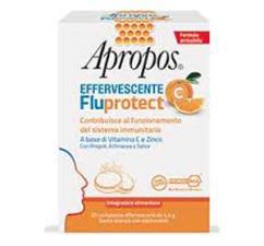 APROPOS FLUPROTECT EFFERVESCENTE A BASE DI VITAMINA C - 20 COMPRESSE EFFERVESCENTI