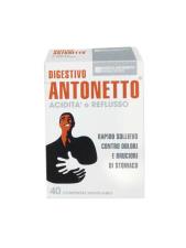 DIGESTIVO ANTONETTO ACIDITA’ E REFLUSSO GUSTO CLASSICO 40 COMPRESSE