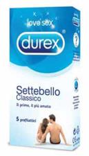 DUREX SETTEBELLO CLASSICO 5 PROFILATTICI