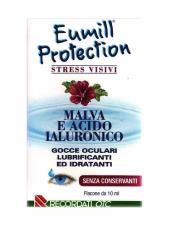 EUMILL PROTECTION FLACONE - GOCCE OCULARI LUBRIFICANTI ED IDRATANTI ALLA MALVA E ACIDO IALURONICO - 10 ML