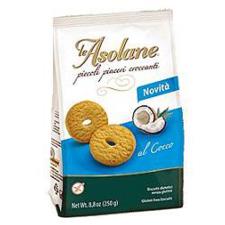 LE ASOLANE BISCOTTI AL COCCO SENZA GLUTINE - 250 G