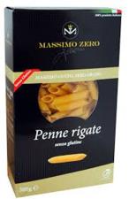 MASSIMO ZERO PASTA CORTA SENZA GLUTINE - PENNE RIGATE - 500 G