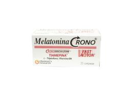 MELATONINA CRONO FAST ACTION INTEGRATORE UTILE PER FAVORIRE IL SONNO FISIOLOGICO - 30 COMPRESSE