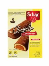 SCHAR DOLCI - CHOCOLIX BARRETTA DIETETICA SENZA GLUTINE - 5 x 22 G