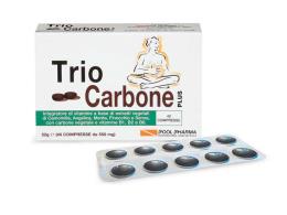 TRIO CARBONE PLUS INTEGRATORE ANTI GONFIORE - 40 COMPRESSE