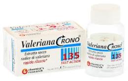 VALERIANA CRONO 135 FAST ACTION - INTEGRATORE ALIMENTARE - 30 COMPRESSE DA 365 MG